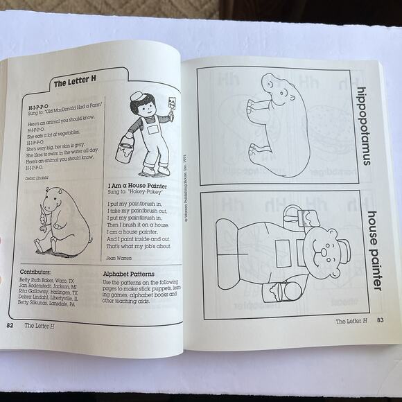 Totline Alphabet Theme-A-Saurus Letter Recognition By Jean Warren Paperback - Picture 6 of 10